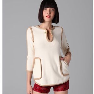 Tory Burch Flor sweater tunic